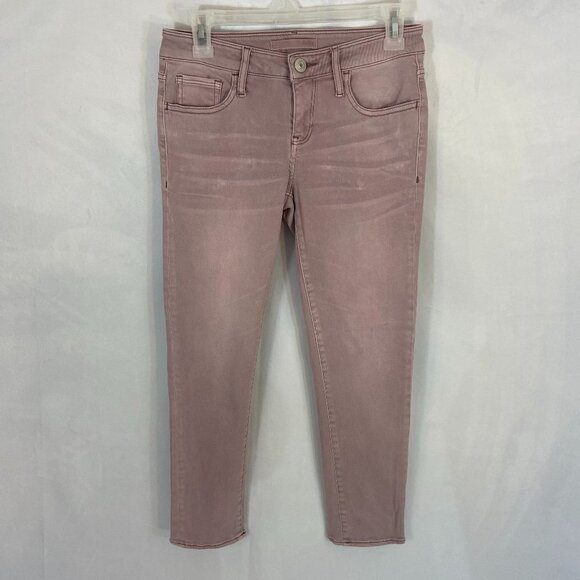 Daytrip Lynx Ankle Skinny Jeans Women's Size 26 (27 x 24) Lavender Light Purple - Picture 1 of 11